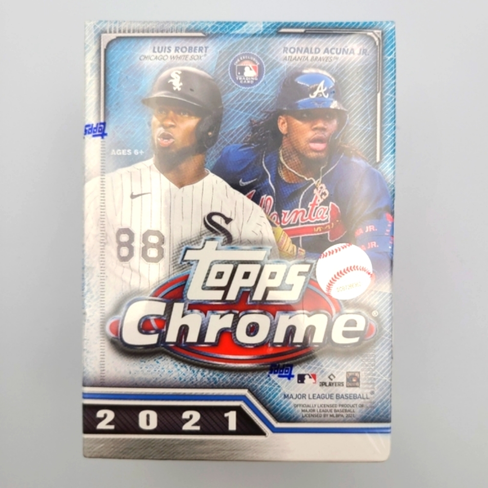 TOPPS- CHROME 2021 MLB Blaster Box